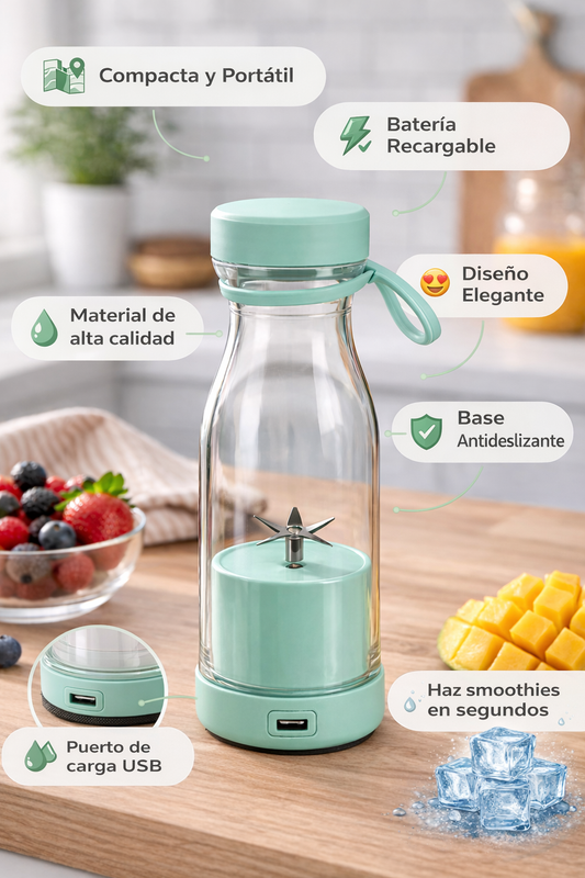 LICUADORA PORTATIL PARA FRUTAS