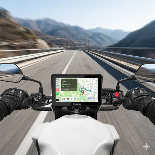 PANTALLA DE MOTO CARPLAY