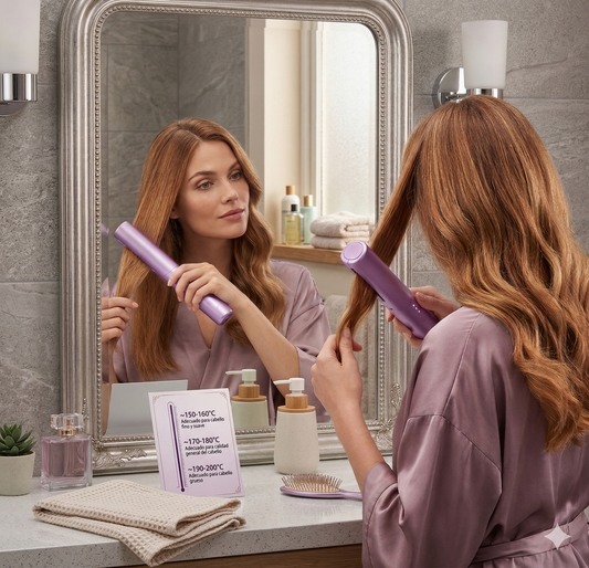 Mini cepillo y Alisador